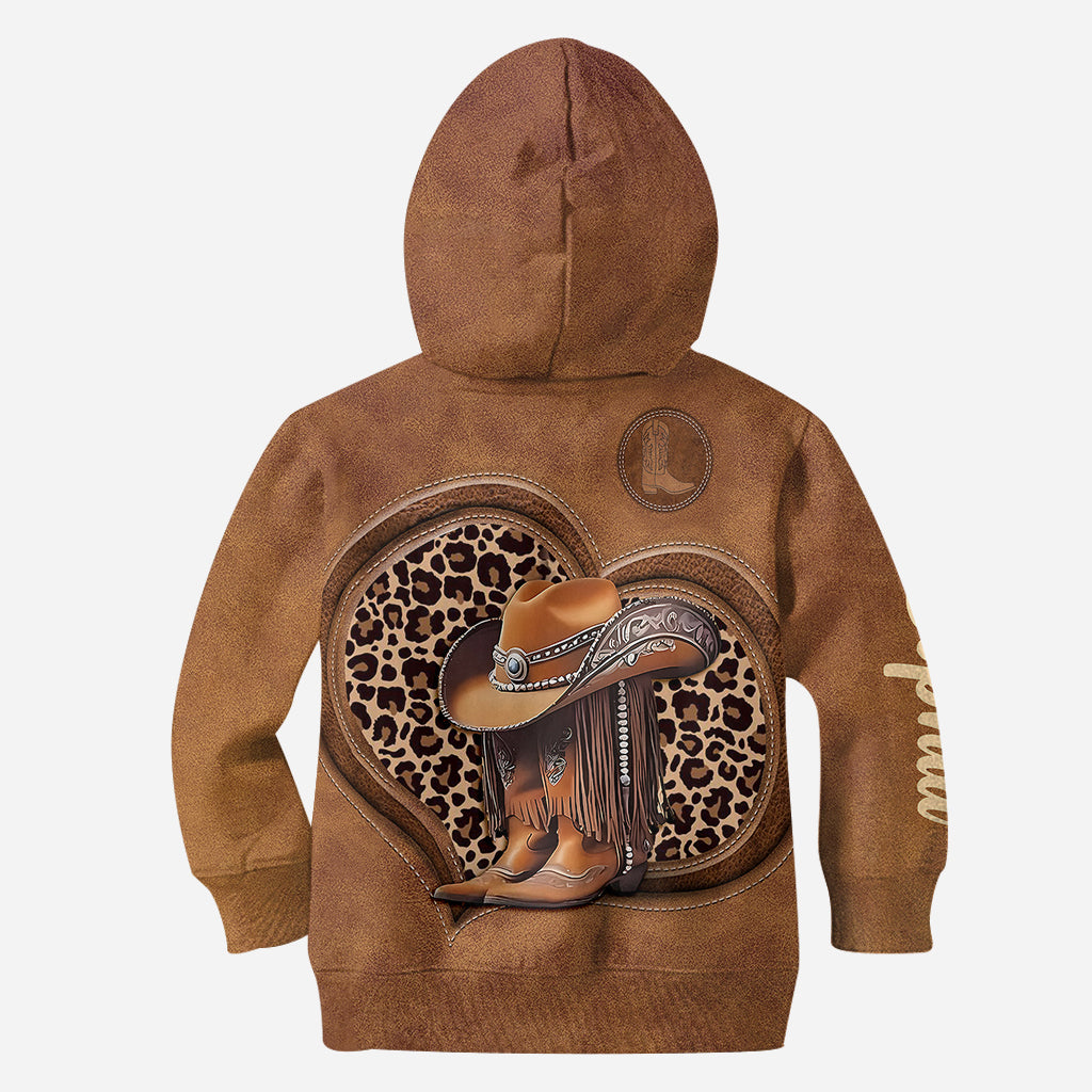 Cowgirl Boots - Personalized Cowgirl Hoodie and Leggings