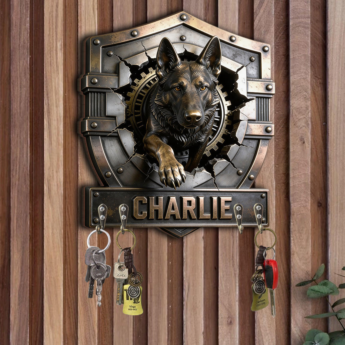 Custom Any Dog Photo - Personalized Dog Custom Shaped Hanging Rack