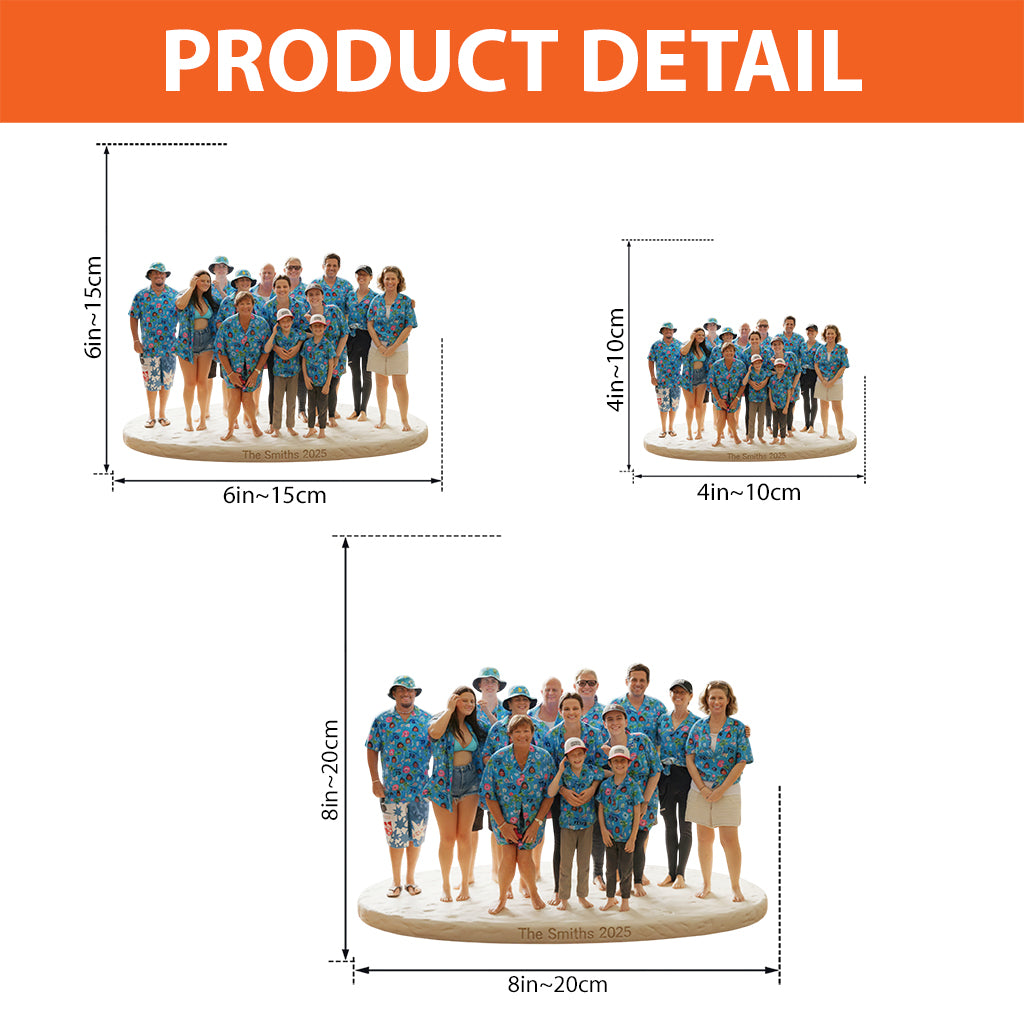 Custom From Any Photo - Personalized Family Custom Shaped Acrylic Plaque