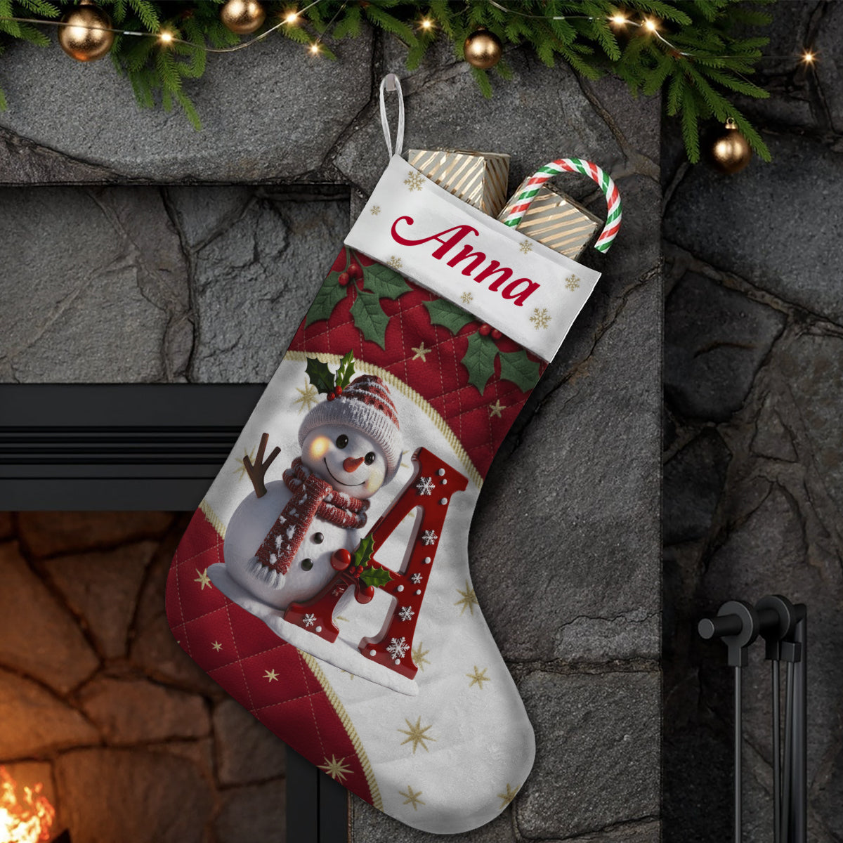 Merry Christmas - Personalized Family Christmas Stockings