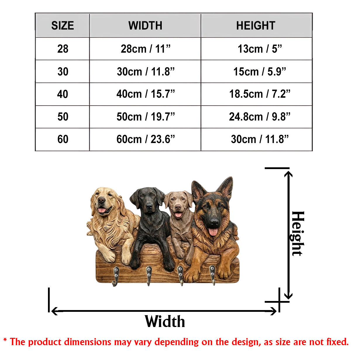 Custom From Any Photo Welcome Home - Personalized Dog Custom Shaped Hanging Rack