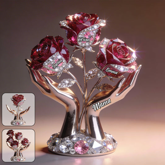 Mom Grandma Gifts - Personalized Mother Custom Shaped Acrylic Plaque