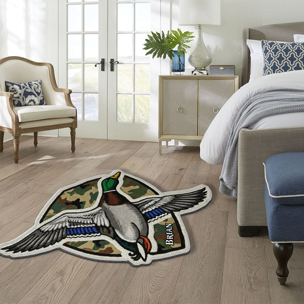 Love Hunting - Personalized Hunting Non-Slip Tufted Rug