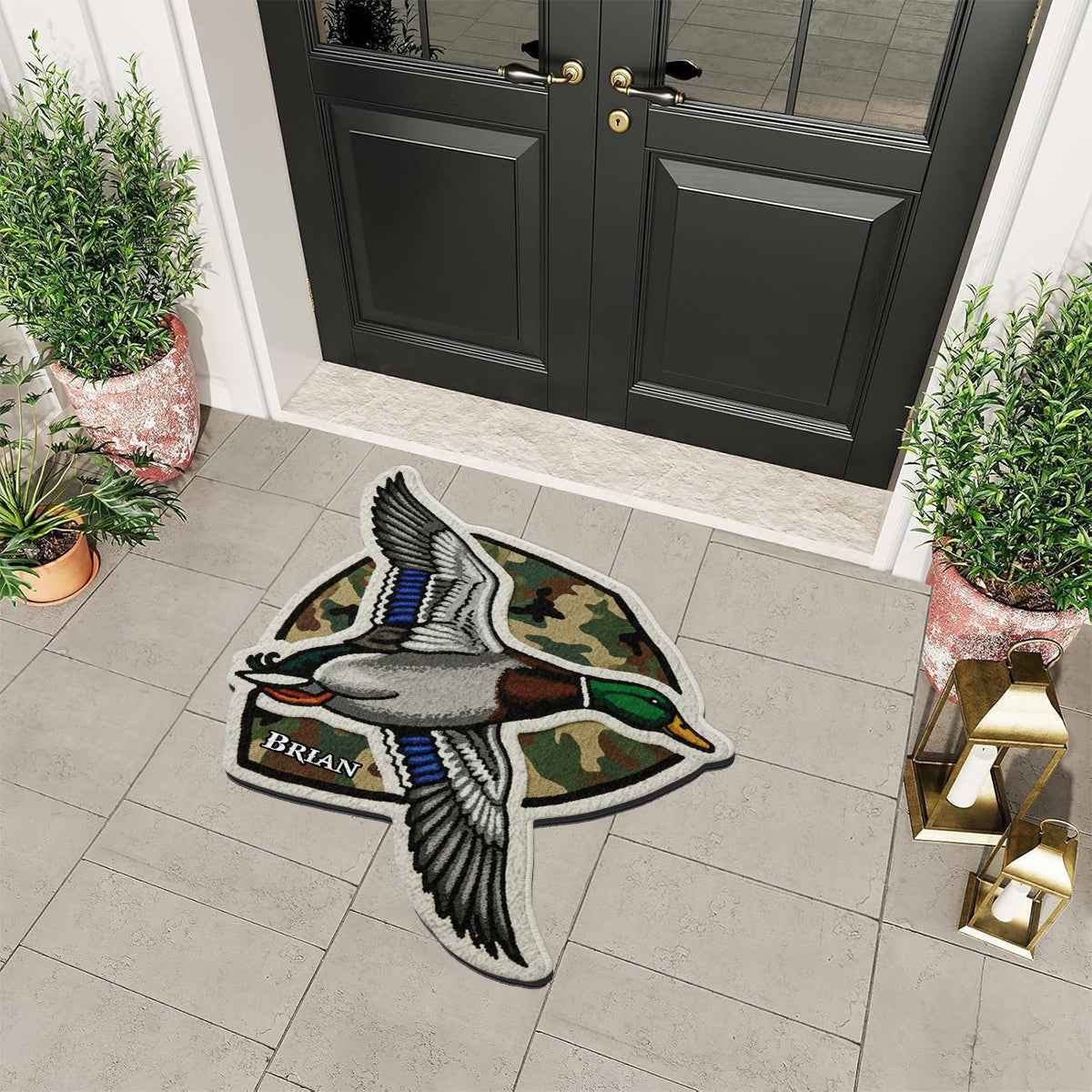 Love Hunting - Personalized Hunting Non-Slip Tufted Rug