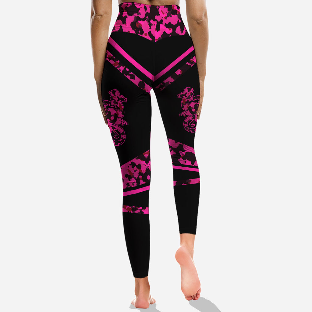 Dirt Girls - Personalized Dirt Bike Hollow Tank Top and Leggings