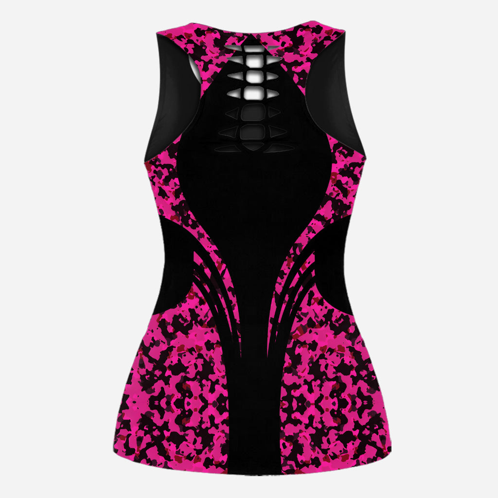 Dirt Girls - Personalized Dirt Bike Hollow Tank Top and Leggings