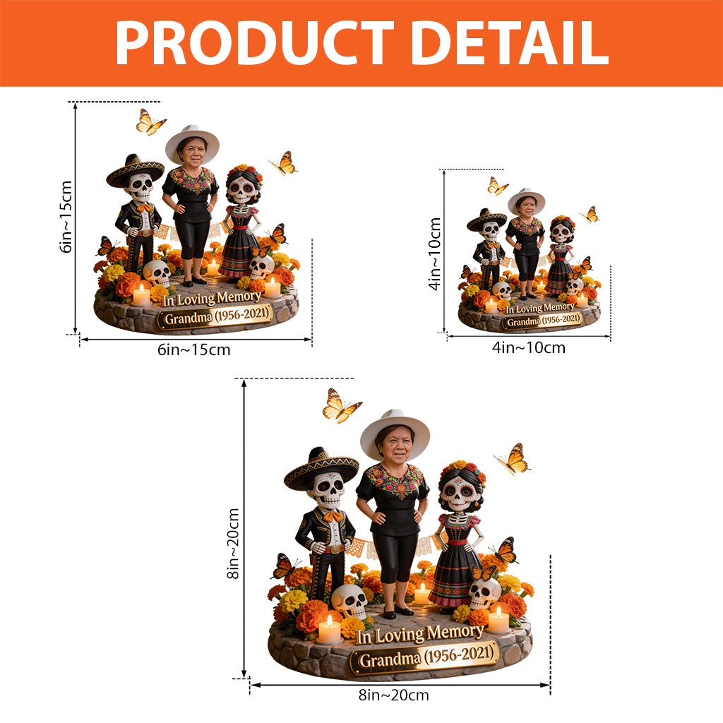 In Loving Memory, Memorial Gift - Personalized Memorial Custom Shaped Acrylic Plaque