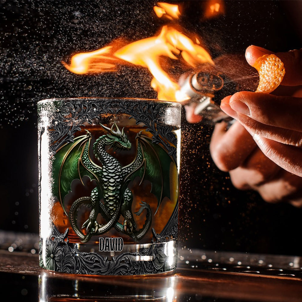 Whisky Biker - Verre à whisky Dragon personnalisé