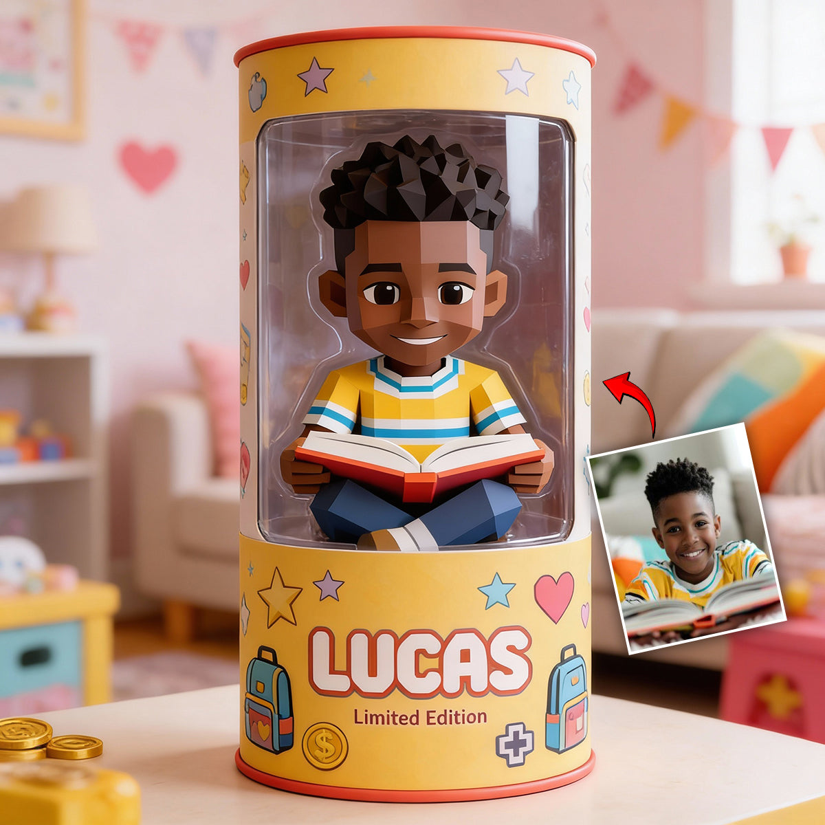 Unique Gifts For Kids - Personalized Kid Custom Shaped Acrylic Plaque