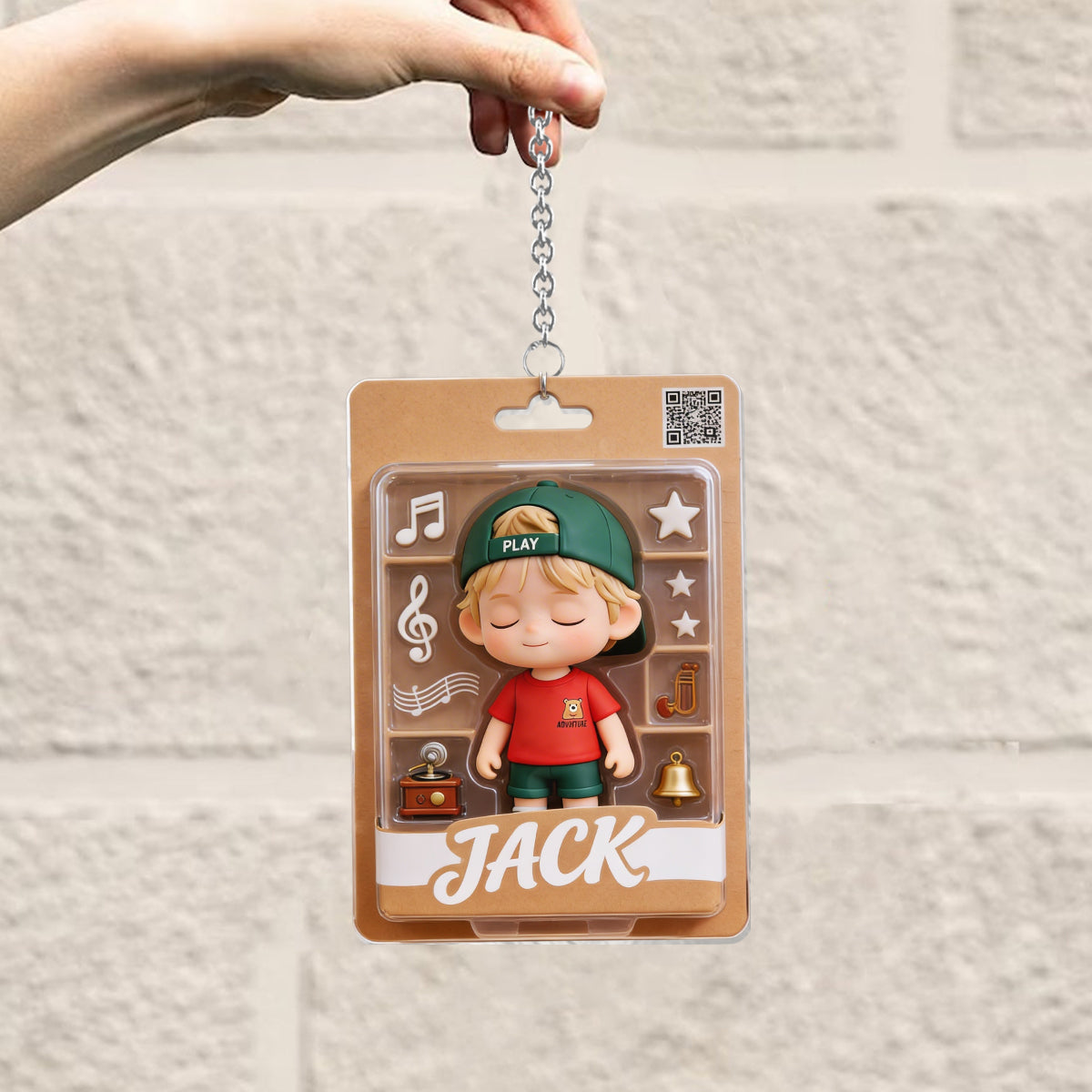 Music Gifts For Your Loved Ones - Personalized Kid Window Hanging Suncatcher Ornament