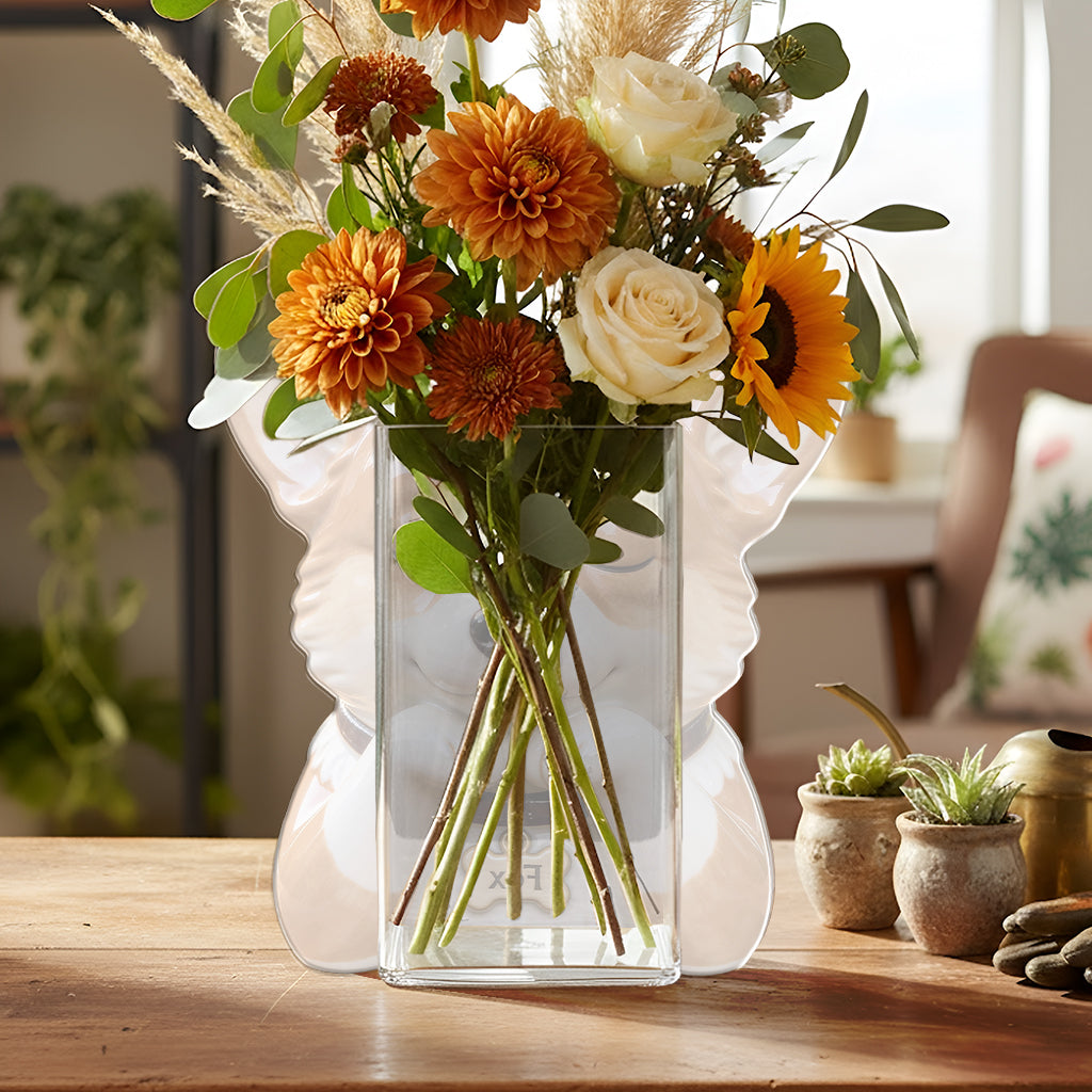 Cute Puppy Planter - Personalized Dog Acrylic Pot