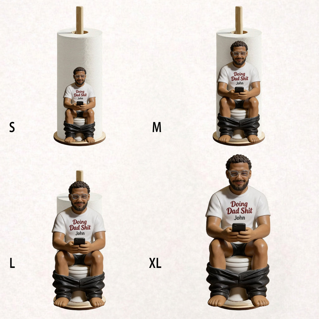 Faites le Sht de Papa - Support à Essuie-Tout Personnalisé & Distributeur de Savon