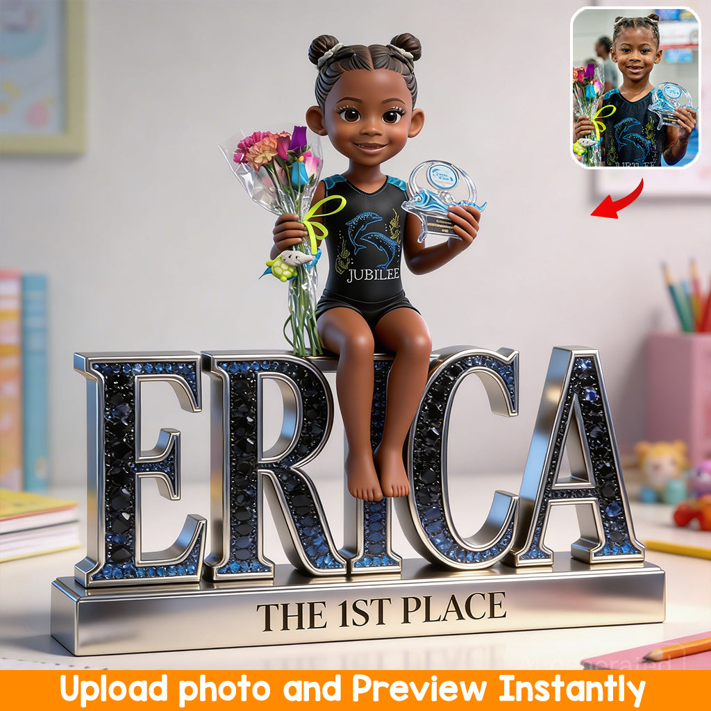 Custom Any Photo Special Memories - Personalized Kid Custom Shaped Acrylic Plaque