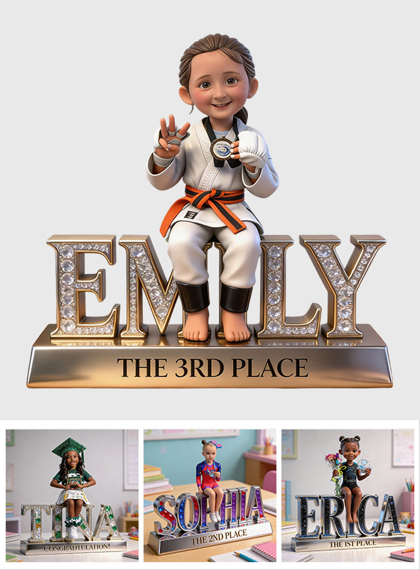 Custom Any Photo Special Memories - Personalized Kid Custom Shaped Acrylic Plaque