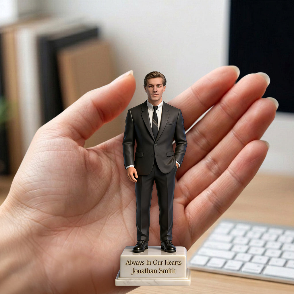 Bringen Sie die Erinnerungen zurück, Alte Foto-Restaurierung - Personalisierte Premium 3D-Figur