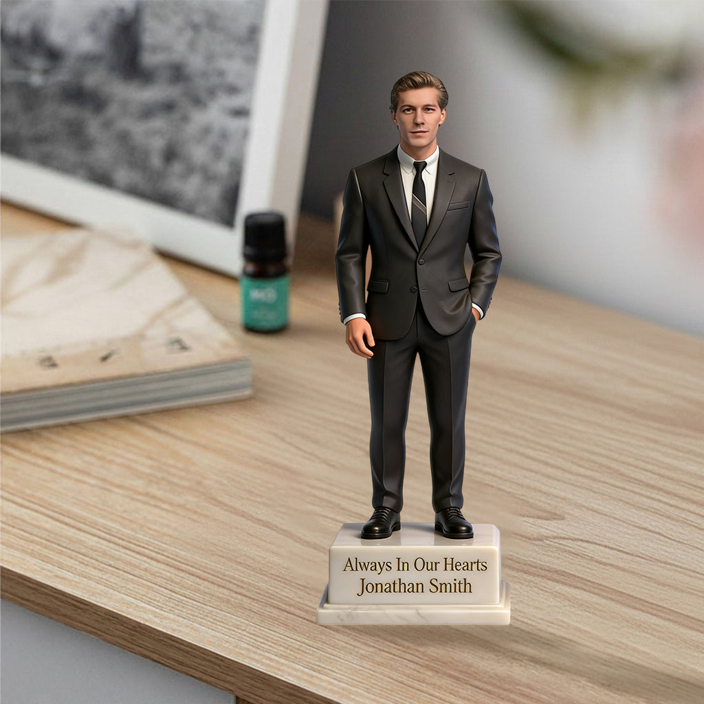 Bringen Sie die Erinnerungen zurück, Alte Foto-Restaurierung - Personalisierte Premium 3D-Figur