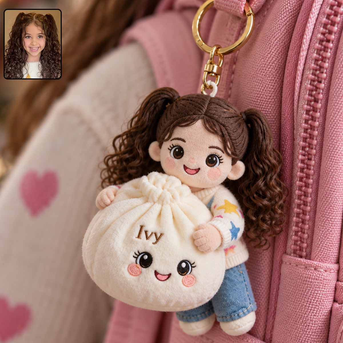 Mini Me Dumpling - Personalized Kid Plush Ornament