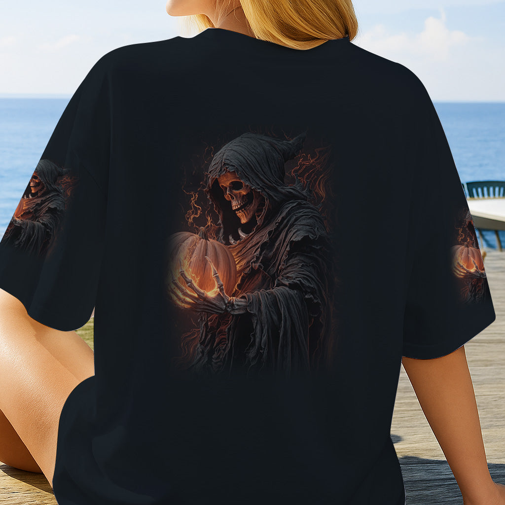 Glowing Skull - Personalized Skull All Over Shirt