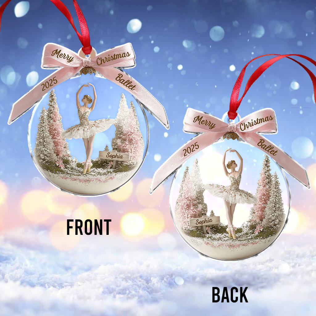 Awesome Ballet - Personalized Ballet Ornament