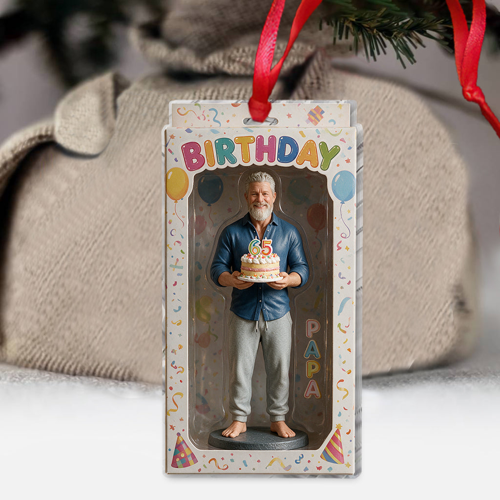 Celebrate Birthday - Personalized Birthday Ornament