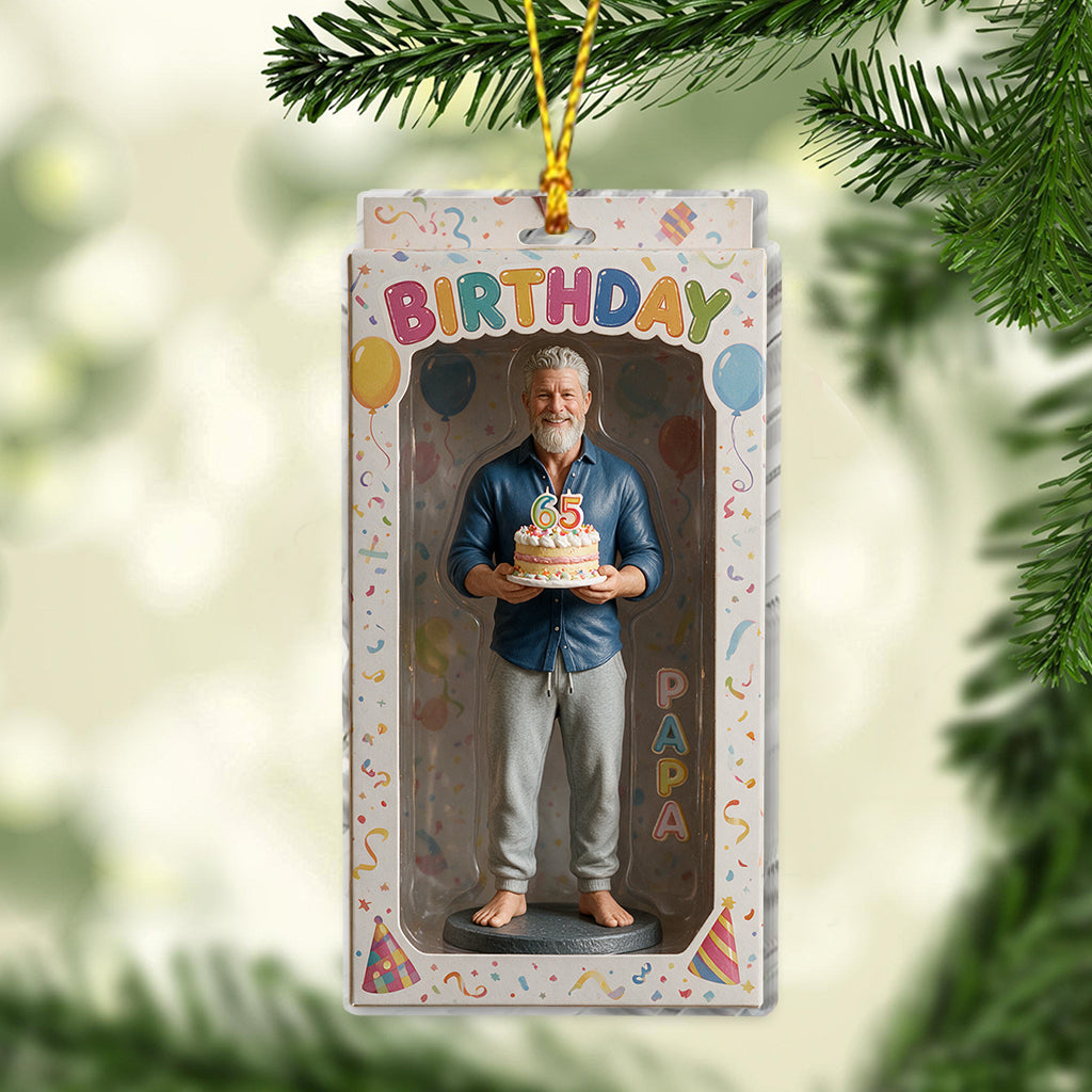 Celebrate Birthday - Personalized Birthday Ornament