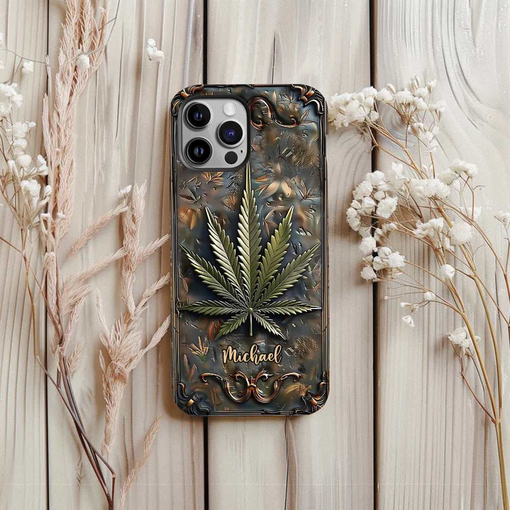 High Life - Coque de téléphone personnalisée avec impression intégrale sur le thème du cannabis