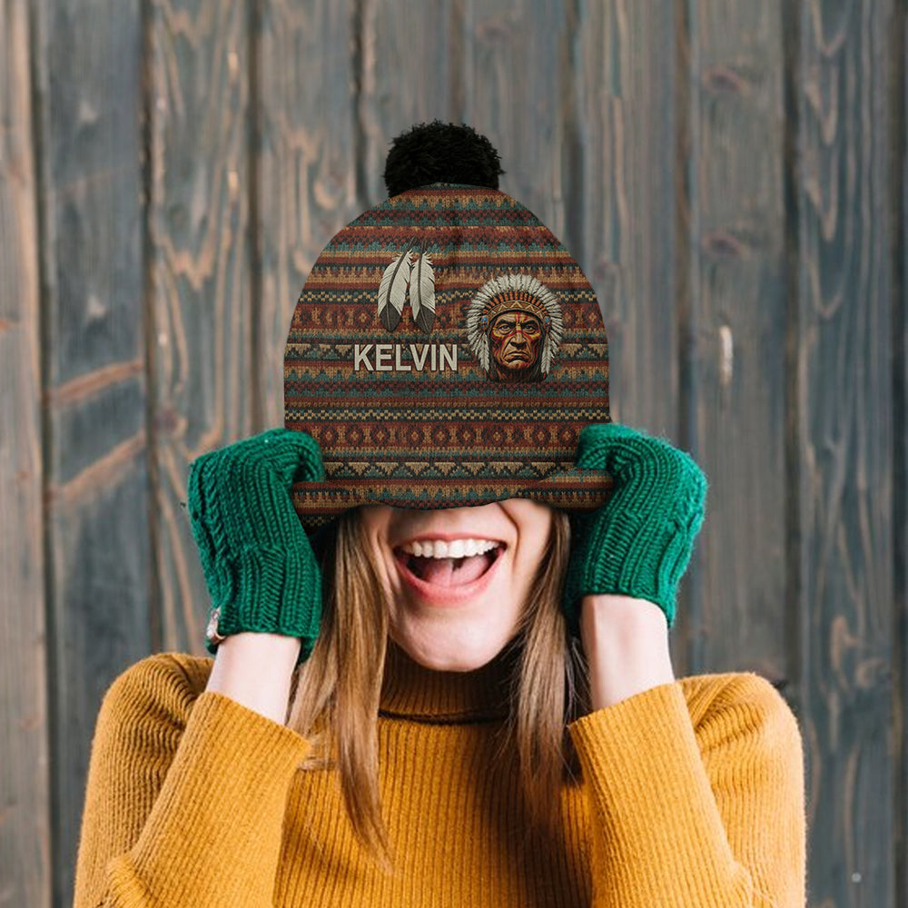 Indigene - Personalisierte amerikanische Indianer-Mütze