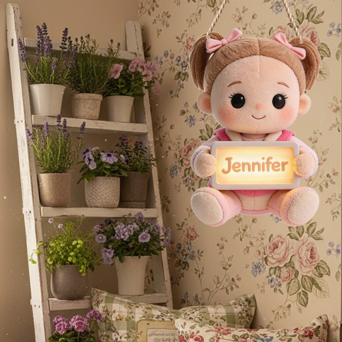 Room Name - Personalized Kid LED Light Acrylic Sign