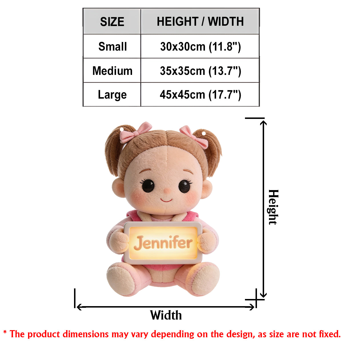 Room Name - Personalized Kid LED Light Acrylic Sign