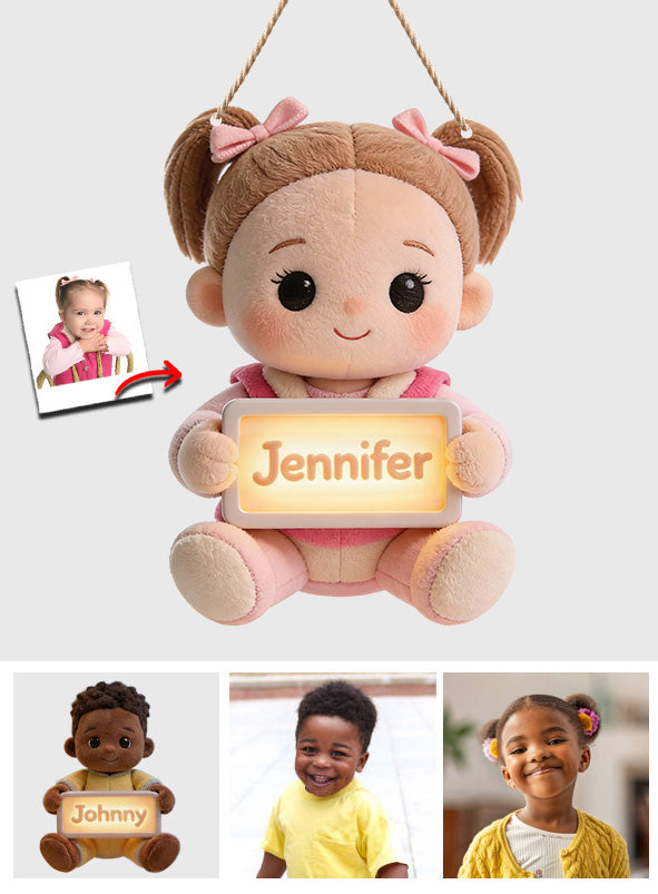 Room Name - Personalized Kid LED Light Acrylic Sign