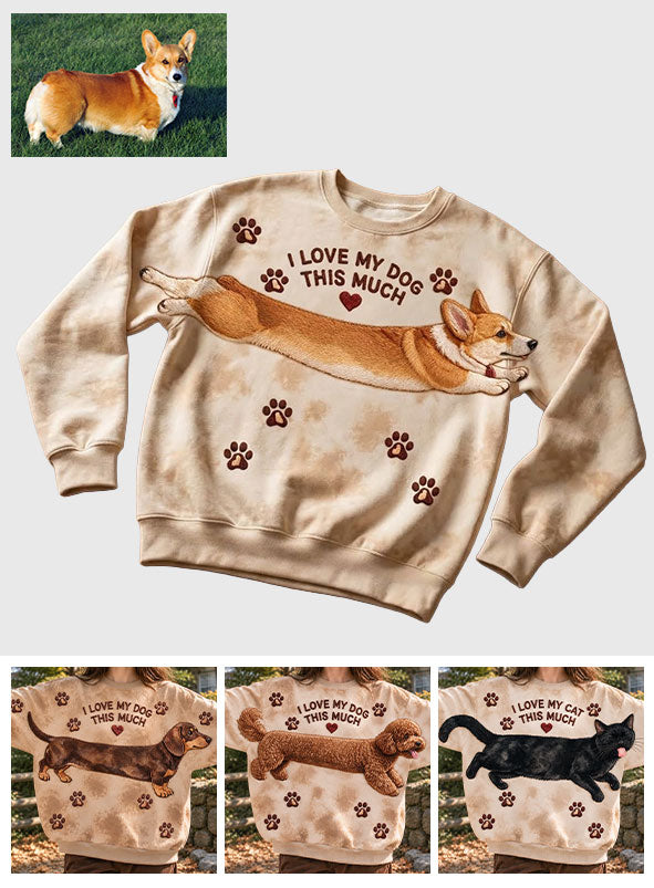 Cadeau pour Propriétaire de Chien - Pull Moche Personnalisé