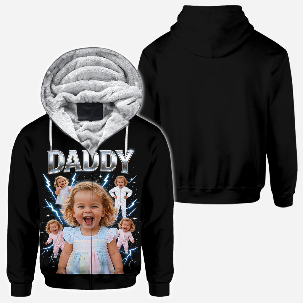 Das größte Geschenk von Papa - Personalisierte Vater All Over Shirt