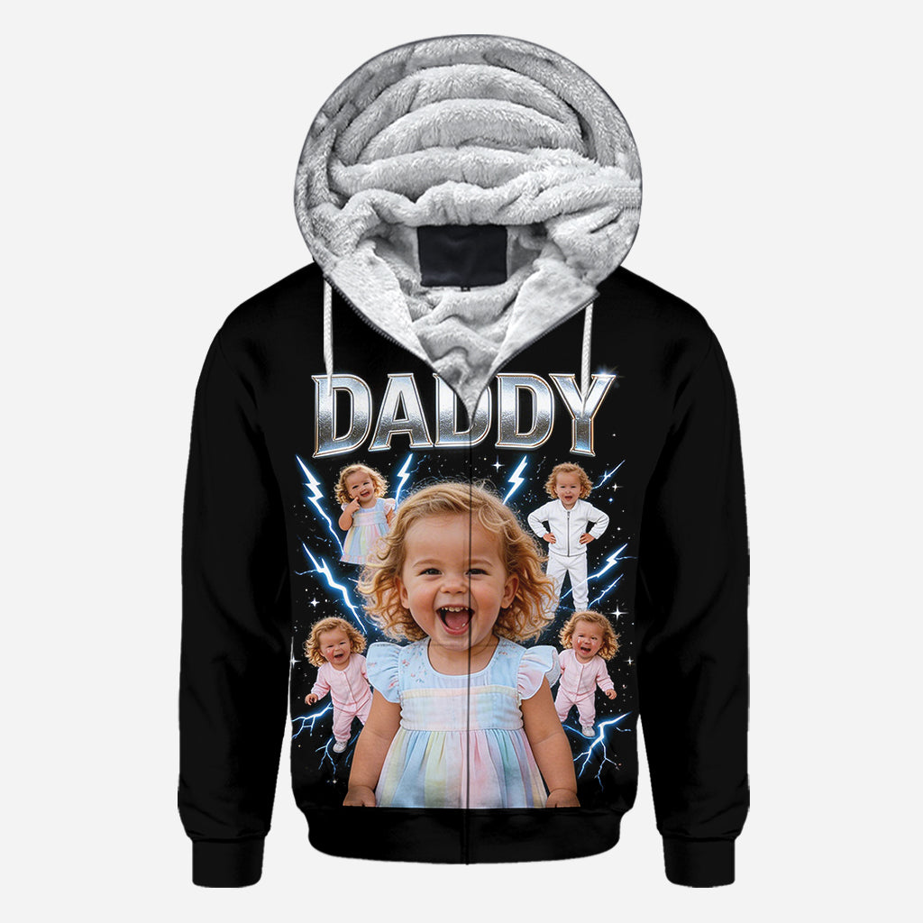 Das größte Geschenk von Papa - Personalisierte Vater All Over Shirt