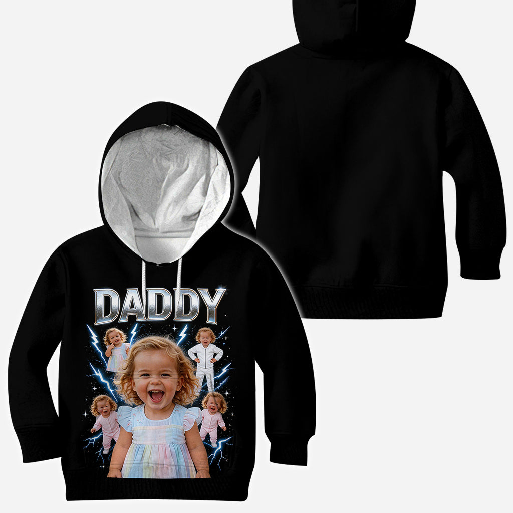 Das größte Geschenk von Papa - Personalisierte Vater All Over Shirt