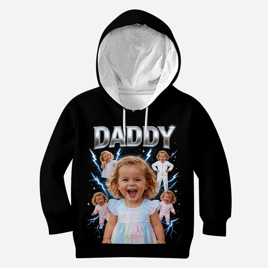 Das größte Geschenk von Papa - Personalisierte Vater All Over Shirt