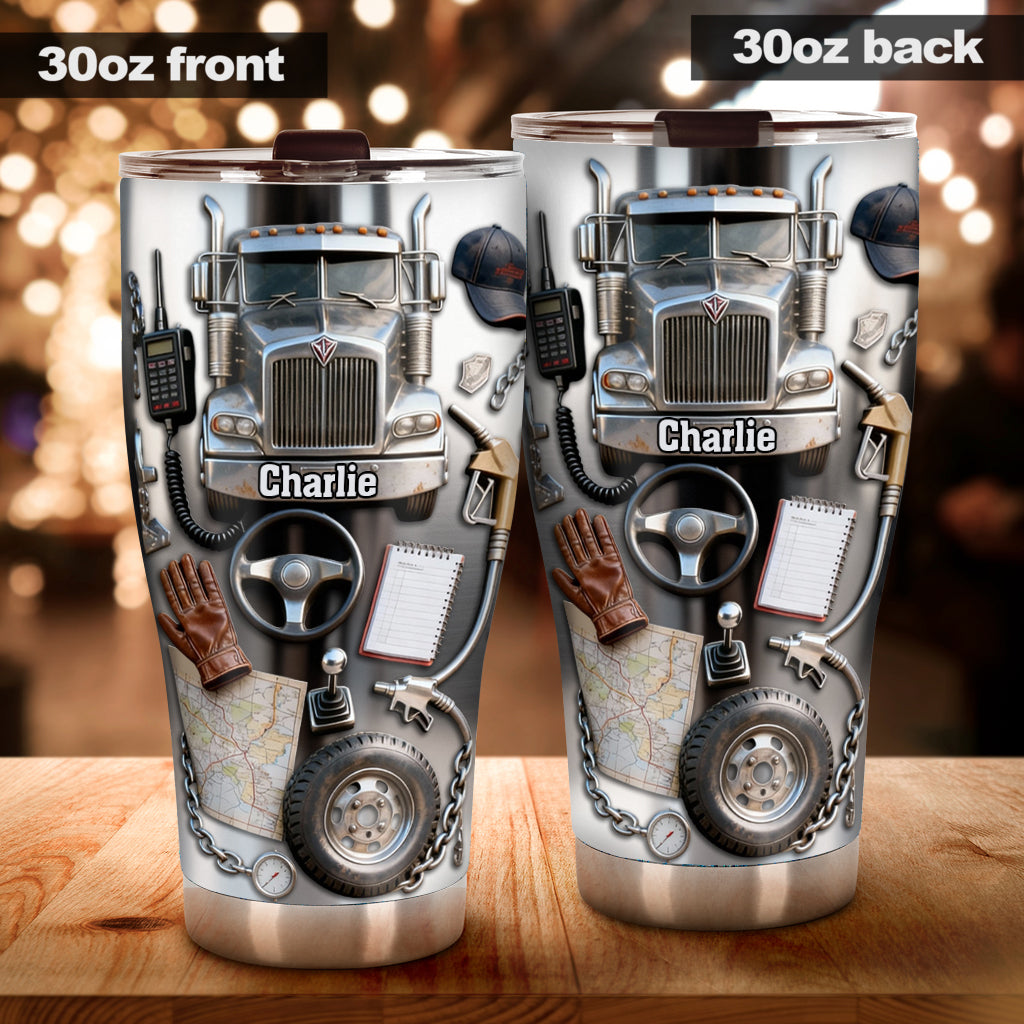 Chauffeur routier - Gobelet personnalisé pour routier