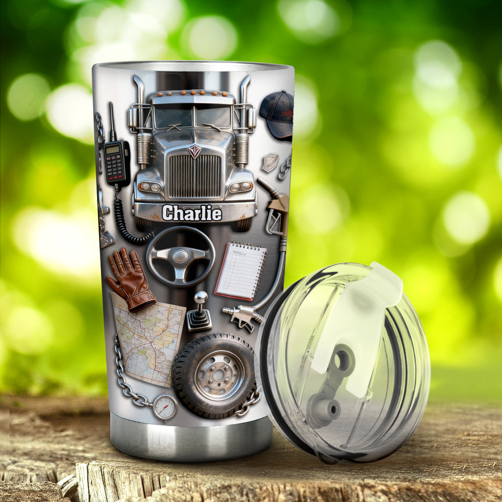 Chauffeur routier - Gobelet personnalisé pour routier