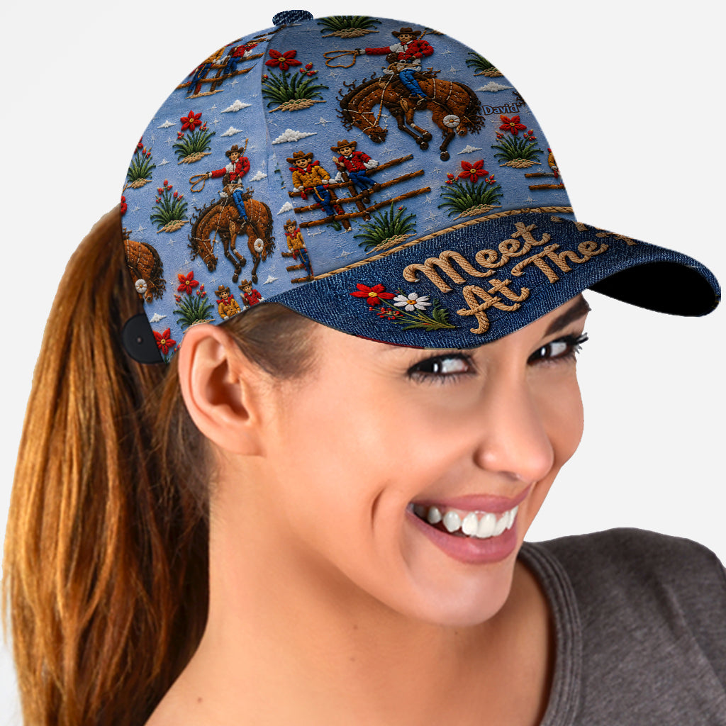 Meet Me At The Fair - Personalized Western Outfit Classic Cap