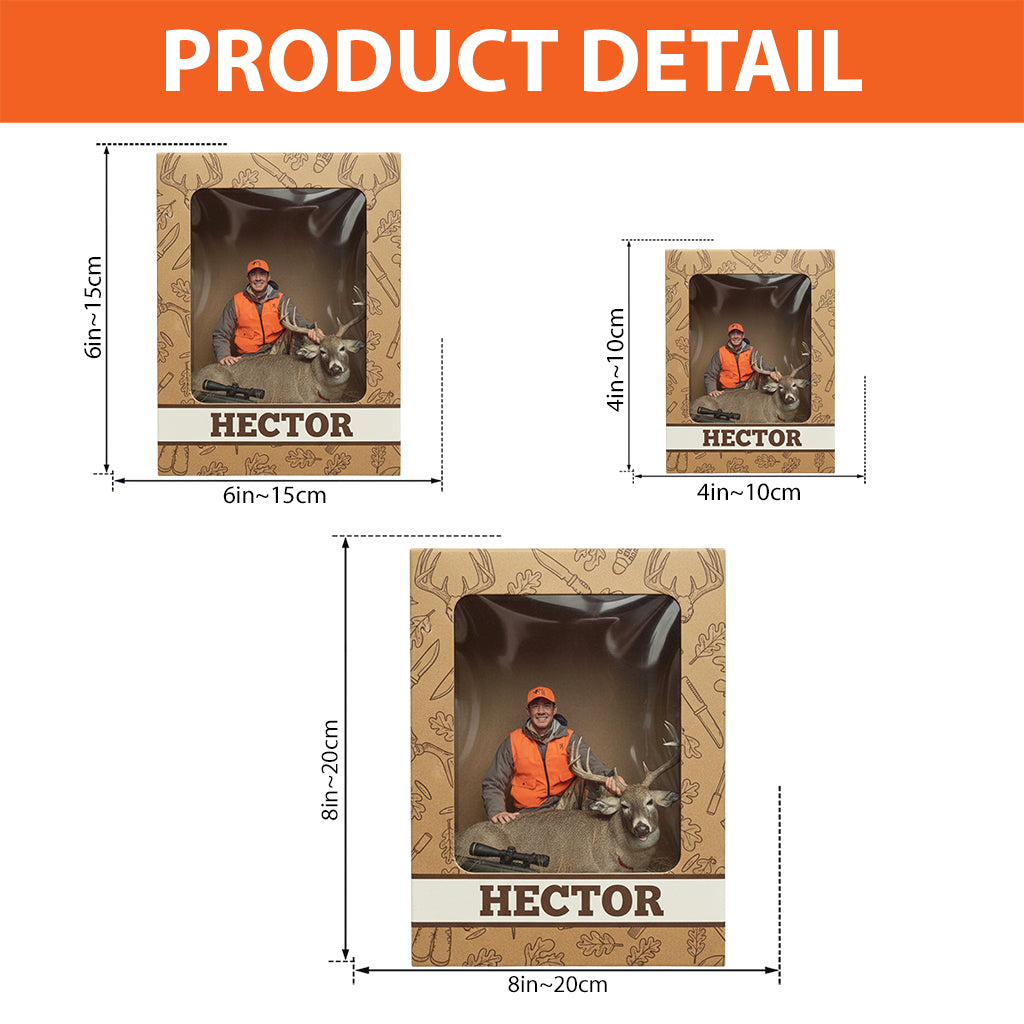Custom Any Photo - Personalized Hunting Custom Shaped Acrylic Plaque