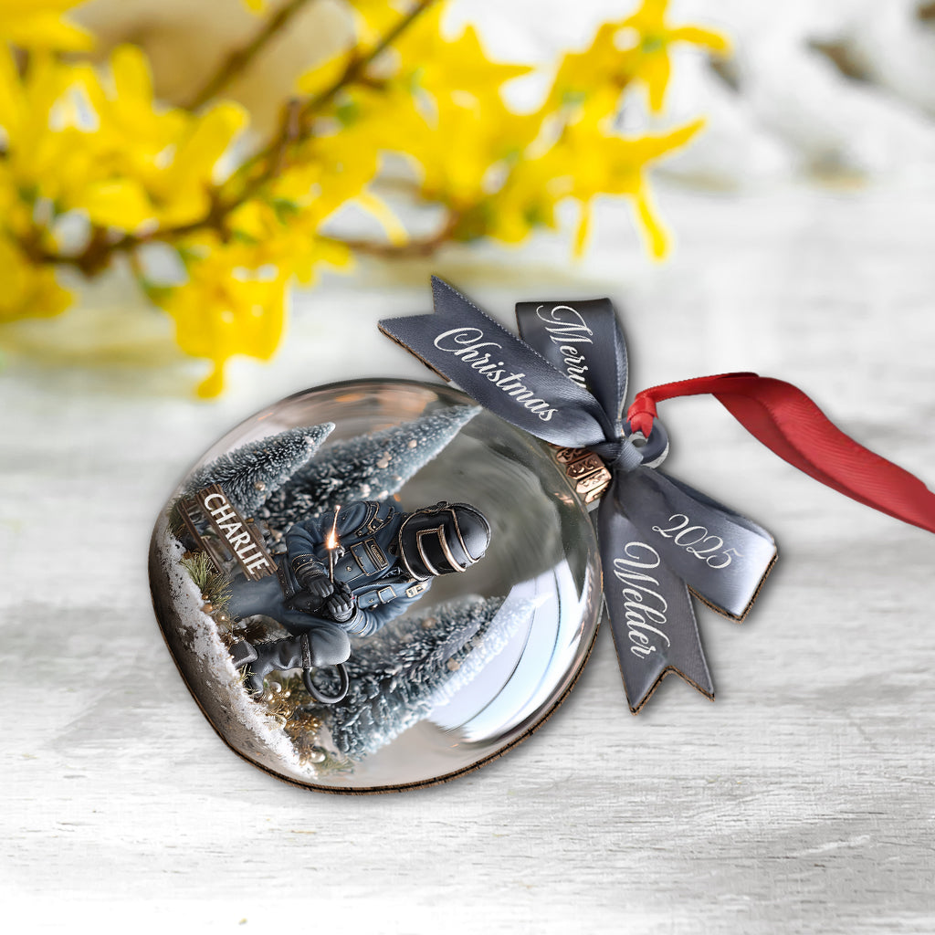 Strong Welder - Personalized Welder Ornament