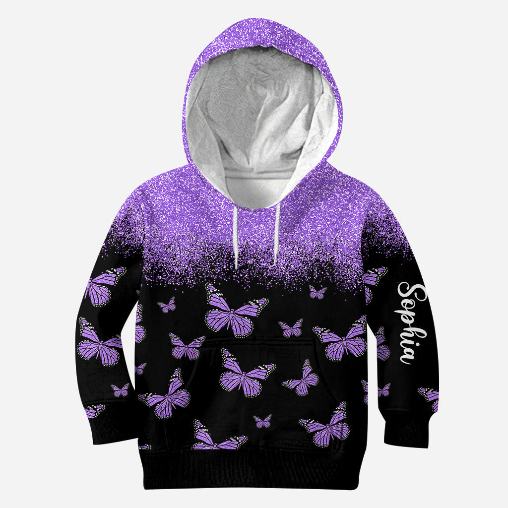 Love Butterflies - Personalized Butterfly Hoodie and Leggings