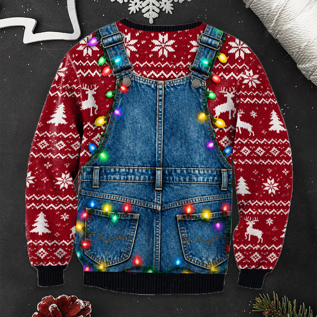 Cute Dog Christmas - Personalized Dog Ugly Sweater