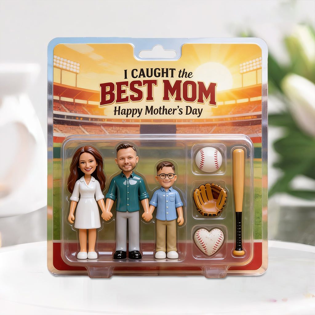 Baseball Mama, Geschenk für Mama - Personalisierte Baseball Acrylplakette