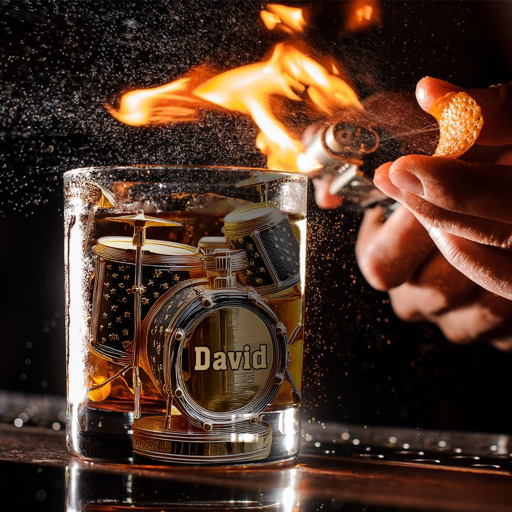 Fantastischer Schlagzeuger – personalisiertes Schlagzeuger-Whiskyglas
