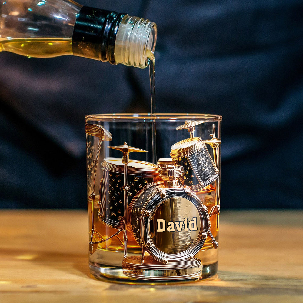 Fantastischer Schlagzeuger – personalisiertes Schlagzeuger-Whiskyglas