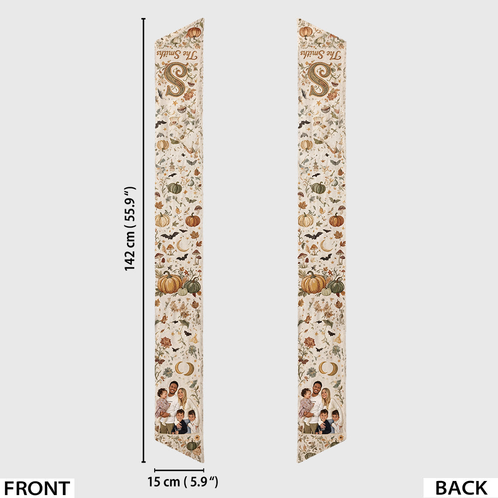 Fall Season Decor - Personalized Family Decorative Sash/ Ribbon