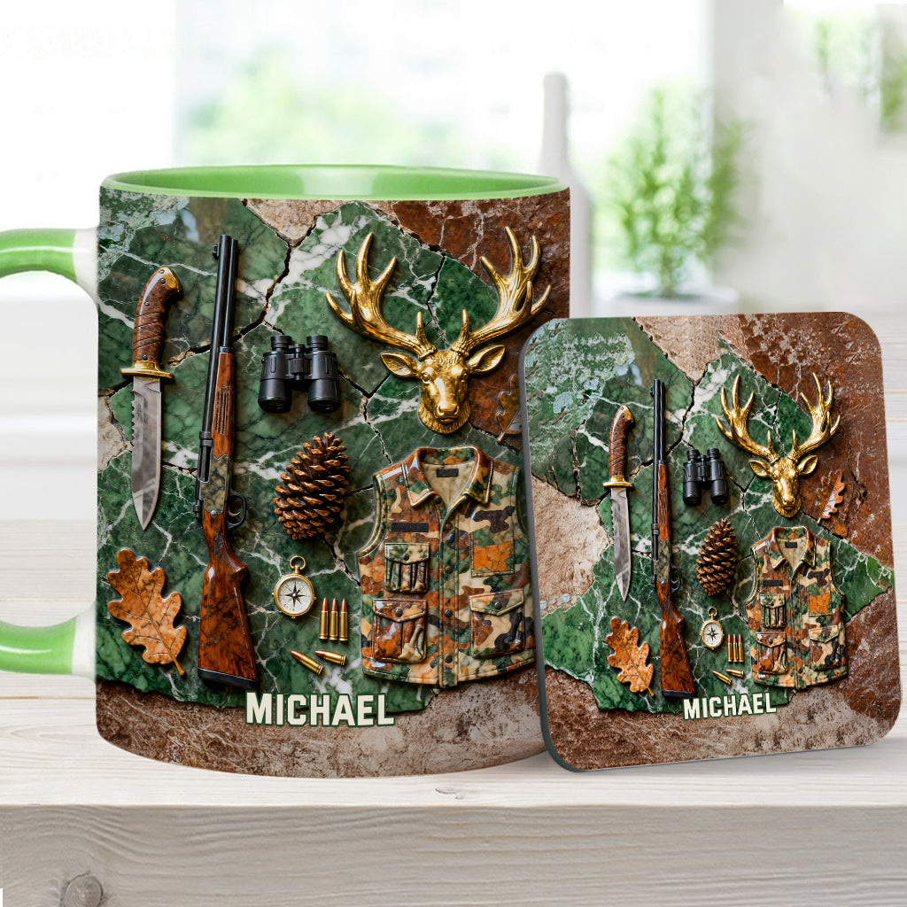 Love Hunting - Personalized Hunting Accent Mug