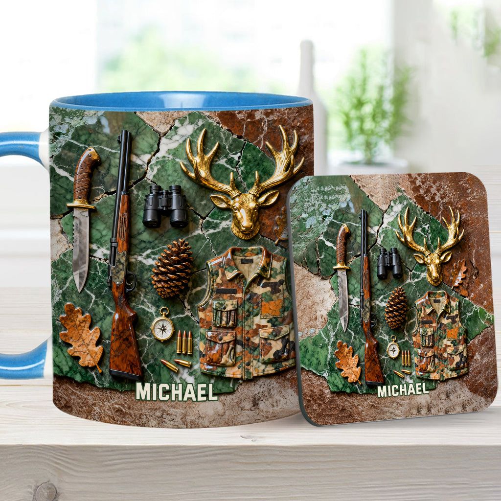 Love Hunting - Personalized Hunting Accent Mug