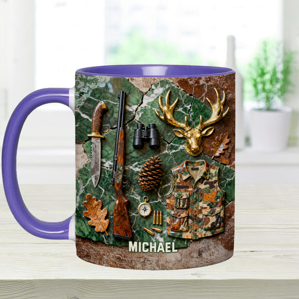 Love Hunting - Personalized Hunting Accent Mug