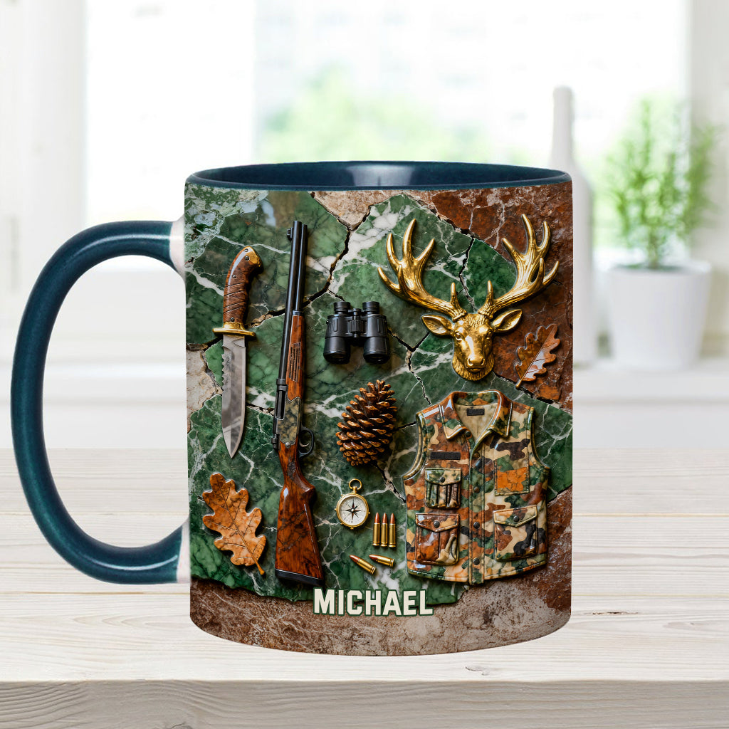 Love Hunting - Personalized Hunting Accent Mug